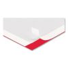 Self Adhesive Sign Holders, 13 x 19, Clear with Red Border, 2/Pack2