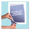 Self Adhesive Sign Holders, 13 x 19, Clear with White Border, 2/Pack4