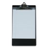 Aluminum Clipboard, 1" Clip Capacity, Holds 8.5 x 14 Sheets, Black3