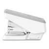 LX860 EasyPress Half Strip Stapler, 40 Sheet Capacity, Gray/White3