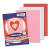 Tru-Ray Construction Paper, 70 lb Text Weight, 9 x 12, Assorted Valentine Colors, 150/Pack3