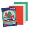 Tru-Ray Construction Paper, 70 lb Text Weight, 9 x 12, Assorted Holiday Colors, 150/Pack4