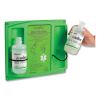 Double Bottle Sterile Saline Eye Wash Wall Station, 16 oz Bottles, 2 Bottles/Station, 4 Stations/Carton4