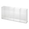 Quad Glove Dispenser, 10.5 x 4 x 21.25, Clear2