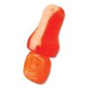 TrustFit Plus Reusable Bell Shaped Uncorded Foam Earplugs, Uncorded, One Size Fits Most, 31 dB NRR, Orange, 1,000/Carton4