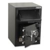 Steel Depository Safe with Combo Lock, 14 x 14.2 x 20, 1.06 cu ft, Black2