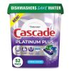 Platinum Plus ActionPacs Dishwasher Detergent Pods, Fresh Scent, 28.4 oz Tub, 52/Tub, 3 Tubs/Carton2