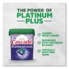 Platinum Plus ActionPacs Dishwasher Detergent Pods, Fresh Scent, 28.4 oz Tub, 52/Tub, 3 Tubs/Carton4