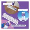 Power Mop, 15.4 x 5.3 White/Purple Cloth Head, 26" Silver Aluminum Handle5