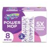 PowerMop Mopping Pads, 15.4 x 5.3, 8/Box, 2 Boxes/Carton5