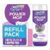 PowerMop Cleaning Solution and Pads Refill Pack, Lavender, 25.3 oz Bottle and 5 Pads per Pack, 4 Packs/Carton6