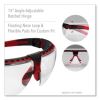 Avatar Safety Glasses, Red/Black Polycarbonate Frame, Clear Polycarbonate Lens2