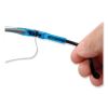 Genesis Safety Eyewear, Translucent Blue/Black Frame, Clear Lens2