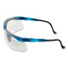 Genesis Safety Eyewear, Translucent Blue/Black Frame, Clear Lens4