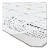 Gold Collection Monthly Desk Pad Calendar, 22 x 17, White Sheets, Black Headband, Clear Corners, 12-Month (Jan to Dec): 20243