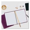 Executive Notebook with Ribbon Bookmark,1 Subject, Medium/College Rule, Grape Cover, (75) 10.75 x 8.5 Sheets4