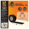 Heavy Duty Mounting Tape, Permanent, Holds Up to 30 lbs, 1" x 60", Black2