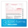 1099-NEC + 1096 Tax Form Kit with e-File Code, Inkjet/Laser, Five-Part Carbonless, 8.5 x 3.67, 3 Forms/Sheet, 50 Forms Total6