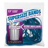 SuperSize Bands, 0.25" x 17", 4,060 psi Max Elasticity, Blue, 12/Pack4