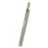 Renewable and Compostable PHA Straws, 10.25", Natural White, 1,250/Carton2