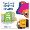 Premium Coated Poster Board, 11 x 14, Assorted Neon Colors, 5/Pack3