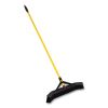 Maximizer Push-to-Center Broom, 24", Polypropylene Bristles, Yellow/Black3