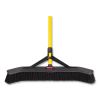 Maximizer Push-to-Center Broom, 24", Polypropylene Bristles, Yellow/Black4