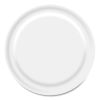 Paper Dinnerware, Plate, 6", White, 1,000/Carton7