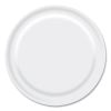 Paper Dinnerware, Plate, 6", White, 1,000/Carton9