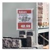 Self-Adhesive Water-Resistant Sign Holder, 11 x 17, Clear Frame, 5/Pack2