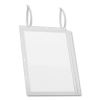 Water Resistant Sign Holder Pockets with Cable Ties, 8.5 x 11, Clear Frame, 5/Pack5