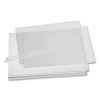 Water-Resistant Sign Holder Pockets with Cable Ties, 11 x 17, Clear Frame, 5/Pack2