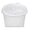 PET Lids, Strawless Sipper, Fits 32 oz Cold Cups, Clear, 1,000/Carton3