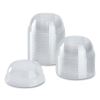 PET Lids, Wide Opening Dome, Fits 12 oz to 24 oz Cold Cups, Clear, 1,000/Carton3