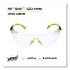 Solus 1000-Series Safety Glasses, Black/Green Plastic Frame, Clear Polycarbonate Lens4