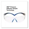 SecureFit Protective Eyewear, 400 Series, Black/Blue Plastic Frame, Clear Polycarbonate Lens2