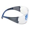 SecureFit Protective Eyewear, 400 Series, Black/Blue Plastic Frame, Clear Polycarbonate Lens4