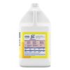 Disinfectant Deodorizing Cleaner Concentrate, Lemon Scent, 128 oz Bottle, 4/Carton5