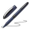 One Business Rollerball Pen, Stick, Fine 0.6 mm, Black Ink, Dark Blue/Black Barrel, 10/Box7