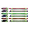 Xpress Fineliner Pen, Stick, Fine 0.8 mm, Assorted Ink and Barrel Colors, 6/Pack2