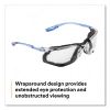 CCS Protective Eyewear with Foam Gasket, Blue Plastic Frame, Clear Polycarbonate Lens4