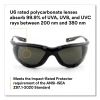 Virtua CCS Protective Eyewear with Foam Gasket, Black/Gray Plastic Frame, Gray Polycarbonate Lens3