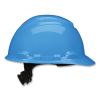 SecureFit H-Series Hard Hats, H-700 Cap with UV Indicator, 4-Point Pressure Diffusion Ratchet Suspension, Blue2