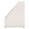 Juliet Magazine Holder, 3.75 x 9.75 x 11.77, White2