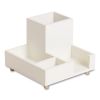 Juliet Compartment Cup, 6.25"w x 6.25"d x 4.75h", White6