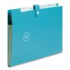 U ECO Six-Pocket Expandable Folder, 4.5" Expansion, 6 Sections, Snap Button Closure, 1/6-Cut Tabs, Letter Size, 3/Pack9