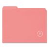 U ECO Poly File Folders, 1/3 Cut Tabs: Assorted, Letter Size, 0.5" Expansion, Assorted Colors, 24/Pack2