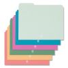 U ECO Poly File Folders, 1/3 Cut Tabs: Assorted, Letter Size, 0.5" Expansion, Assorted Colors, 24/Pack4