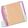 U ECO Poly Two-Pocket Folders, Three-Hole Punched, Poly/Wheat Straw, 11 x 8.5, Assorted,12/Pack2