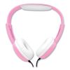 Cheer Wired Headphones, Pink/White3